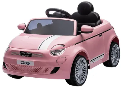 Mașinuță electrică Chipolino - Fiat 500, roz
