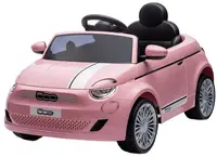 Mașinuță electrică Chipolino - Fiat 500, roz