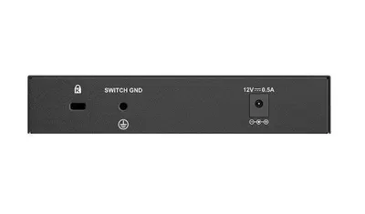 D-Link switch DMS-107, 7 porturi, Standarde si protocoale: IEEE 802.3 10BASE-T, IEEE 802.3u 100BASE-TX, IEEE 802.3ab 1000BASE