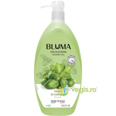 Gel de Dus Cremos cu Parfum de Busuioc 1.2L