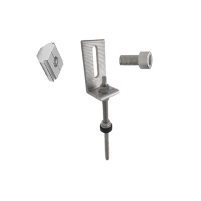 Set hanger bolt M10x200 sistem C pentru fixare sina fotovolatice