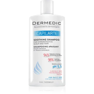 Dermedic Capilarte sampon cu efect calmant pentru piele sensibila si iritata 300 ml