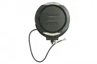 Far universal stanga dreapta (faza lunga, FERVOR 180, LED, 12 24V, 3; 27W, inaltime 202mm, diametru 180mm, adancime: 69mm, transparent, metal plastic, negru crom, lumini pozitie, lungime cablu