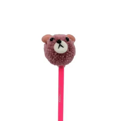 Creion figurina Baby Urs roz 22 cm