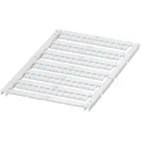Card Marcare Plat, Cu 6 Benzi, 5Mm, Neimprimat, 72 Caractere, Alb