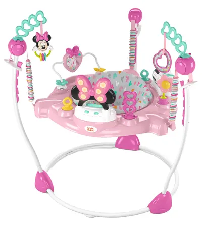 Bungee cu suport Bright Starts Disney Baby - Minnie Mouse