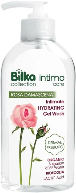 Bilka Intimo Care Gel intim hidratant Rosa Damascena, 200 ml