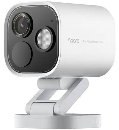 Cameră inteligentă Aqara - Camera Hub G5 Pro, 133°, PoE, albă
