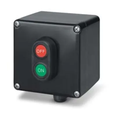 Doza aparentan122x120x90mm IP66 ON/OFF 1NO+1NC PUSH BUTTON THERMOSETTING