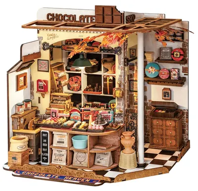 Model de asamblat Robo Time - Magazinul de delicii de ciocolată