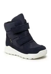 Ghete de zapada unisex - material textil - albastru