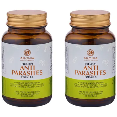 Pachet Anti Parasites Formula (Eliminarea Parazitilor Intestinali si Sustinerea Sanatatii Digestive) 60cps + 60cps