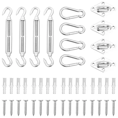 Gossi set accesorii parasolar din otel inoxidabil, 12 piese
