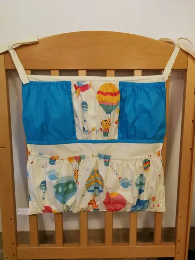 Organizator patut Balonase KidsDecor din bumbac 35x50 cm