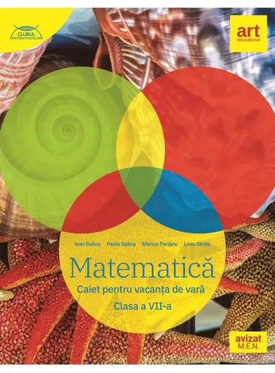 Matematică. Caiet pentru vacanța de vară. Clasa a VII-a - Paperback brosat - Ioan Balica, Liviu Stroie, Marius Perianu, Paula Balica