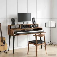 vidaXL Birou de studio Lemn vechi 110 x 42,5 x 36 cm Lemn prelucrat