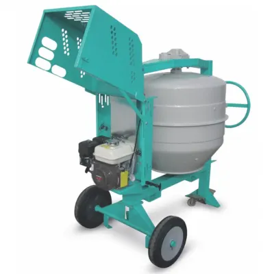 Betoniera Imer Syntesi 350, capacitate 345 l, motor benzina Honda, 5.5 cp