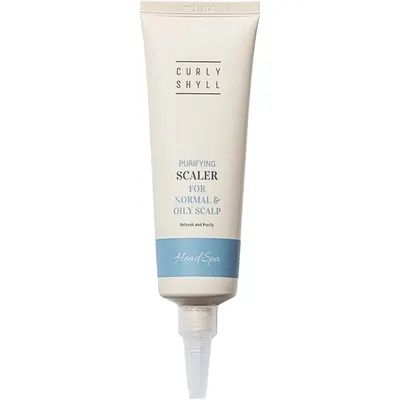 CURLY SHYLL Purifying Scaler – Masca exfolianta pentru scalp gras si normal, 120 g