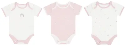 Set de body pentru bebeluși KikkaBoo Hedge-hugs - 3 buc, 0-3 luni