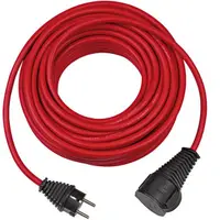Cordon prelungitor Brennenstuhl, IP44, 25m, IP44, H07RN-F 3G1,5 - Rosu 1167830