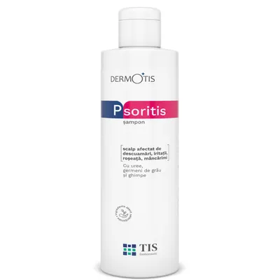 Sampon cu uree 10% Psoritis, 120ml, Tis Farmaceutic