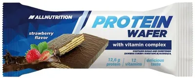 Protein Wafer, căpșuni, 35 g, AllNutrition
