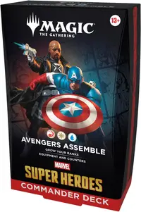 Magic The Gathering: Marvel Super Heroes Commander Deck Avengers Assemble