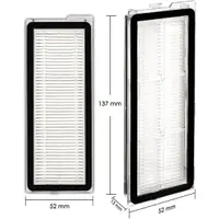 Set 2 filtre PAA-home compatibile cu Roborock Edge pentru filtrare eficienta