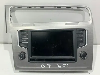 Display navigatie cu rama 3G0919605B Volkswagen Golf 7 (2012-2017)
