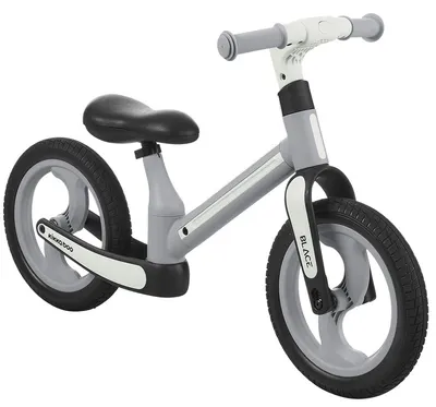 Bicicletă de echilibru KikkaBoo - Blace, gri