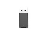 Adaptor USB 3.2 type C la USB-A M-T aluminiu, Roline 12.03.2998