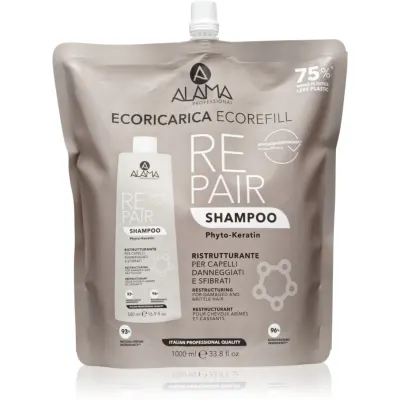 Alama Professional Repair Shampoo șampon regenerator Eco Refill 1000 ml