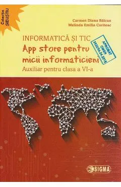 Informatica si TIC - Clasa 6 - App store pentru micii informaticieni