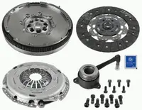 Set Ambreiaj cu Volanta Masa Dubla (240mm) Audi A3, Tt; Seat Altea, Altea Xl, Leon, Toledo Iii; Skoda Octavia Ii, Superb Ii; Vw Cc, Eos, Golf V, Golf Vi, Jetta Iii, Passat 1.8 2.0 Dupa 2004