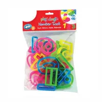 Forme modelat plastilina, cifre, Fatih