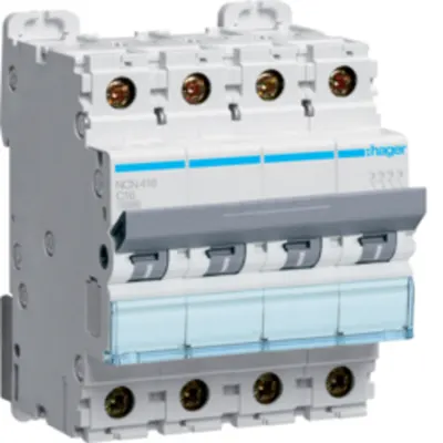 Disjunctor 4P, 16A, 10kA, C, 4M