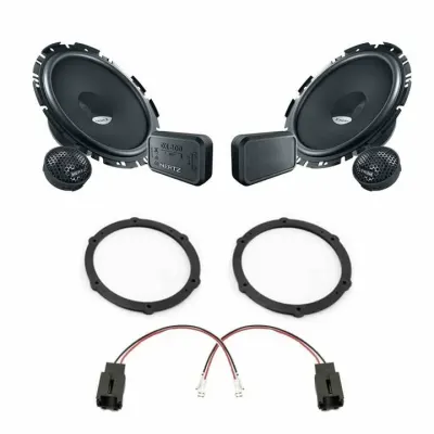 Pachet difuzoare auto Hertz Dieci dedicat usi fata Citroen C3 2002-2008, RMS 80W
