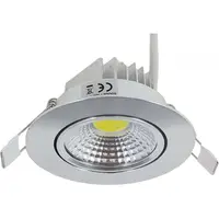 Spot Led COB aluminiu, Ø85, 7W=45W, 6400K, lumina rece, 435Lm