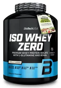 Iso Whey Zero, vanilie, 1816 g, BioTech USA
