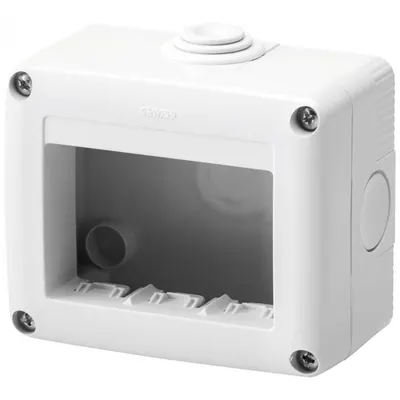 Doza aplicata 3 module IP 40 Gewiss System GW27003
