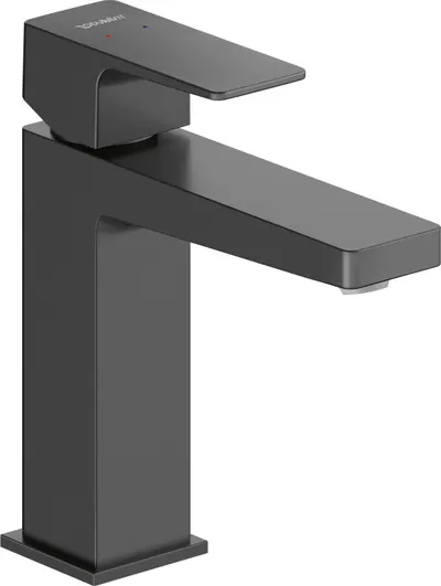 Baterie lavoar Duravit Manhattan MH1020002046, marime M, cartus ceramic, monocomanda, 170 mm, Negru mat