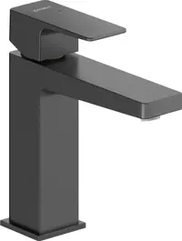 Baterie lavoar Duravit Manhattan MH1020002046, marime M, cartus ceramic, monocomanda, 170 mm, Negru mat