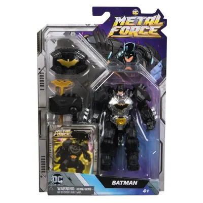Figurina Dc Universe, Batman, Metal Force, 10 cm, 20148536