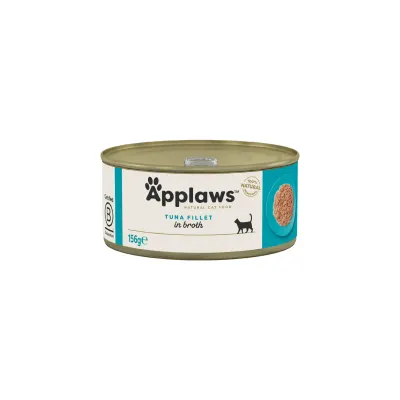 APPLAWS File, Ton, conservă hrană umedă pisici, (în supă), 156g
