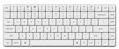 Tastatură mecanică Keychron – K3 Pro, Brown switch, alb