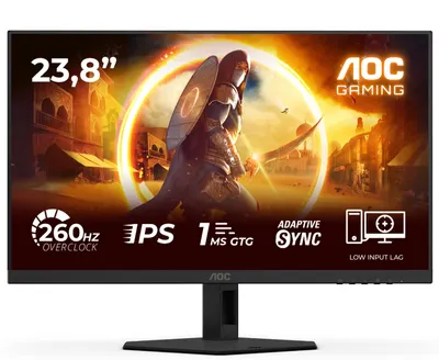 Gaming monitor AOC - 24G4ZR, 23.8'', FHD, Fast IPS, Anti-Glare