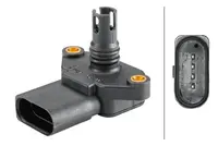 Senzor presiune galerie admisie (4 pin) potrivit AUDI A2, A4 B6; SEAT AROSA, CORDOBA, CORDOBA VARIO, IBIZA II, IBIZA III, INCA, LEON, TOLEDO II; SKODA FABIA I 1.0-2.0 09.92-12.14