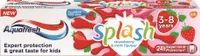 Aquafresh Pastă de dinți pentru copii Splash Strawberry, 3-8 ani, 50 ml