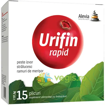 Urifin Rapid 15 plicuri solubile