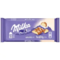 Ciocolata Alba Bubbly Milka 95g